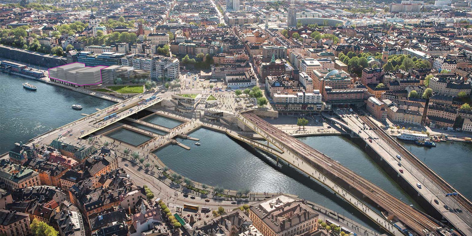 Nobel Center Tar Plats Vid Slussen - Stockholms Stad